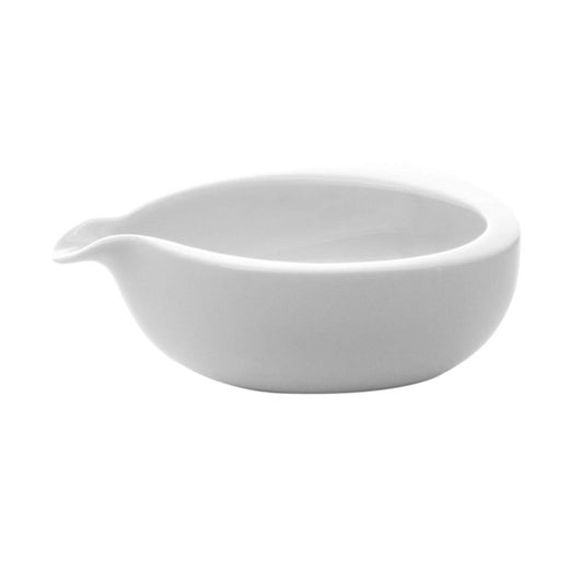 Rak Nabur Vitrified Porcelain White Sauce Boat/Creamer 6cl Pack of 12