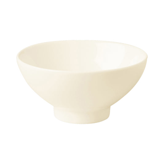 Rak Ivoris Finedine Vitrified Porcelain White Round Individual Bowl 8cm Pack of 12