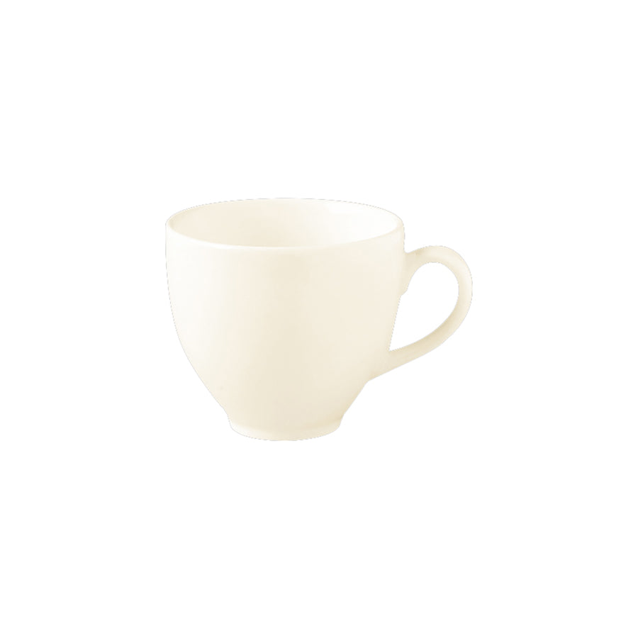 Rak Classic Gourmet Vitrified Porcelain White Cup 9cl Pack of 12