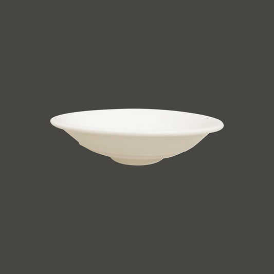 Rak Banquet Vitrified Porcelain White Round Large Mezza Bowl 17cm Pack of 12