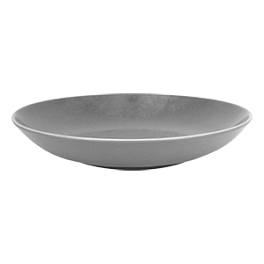 Rak Shale Porcelain Deep Coupe Grey Plate 26cm Pack of 12