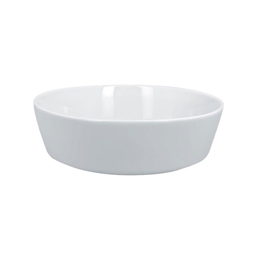 Rak Access Vitrified Porcelain White Round Bowl 21cm Pack of 6