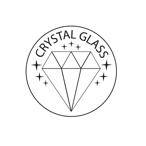 Glacial Topaz Bar Crystal Coupe Glass 7.75oz 23cl Pack of 6