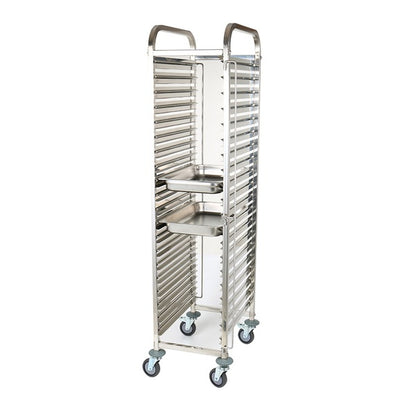 Connecta Self Assembly Gastronorm Trolley - 20 Tier