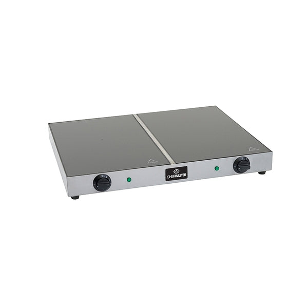 Chefmaster Heated Display Base -Tempered Glass Top - 670 x 505mm