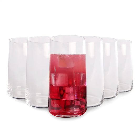 Tall Drinking Glasses - Set of 6 | M&W