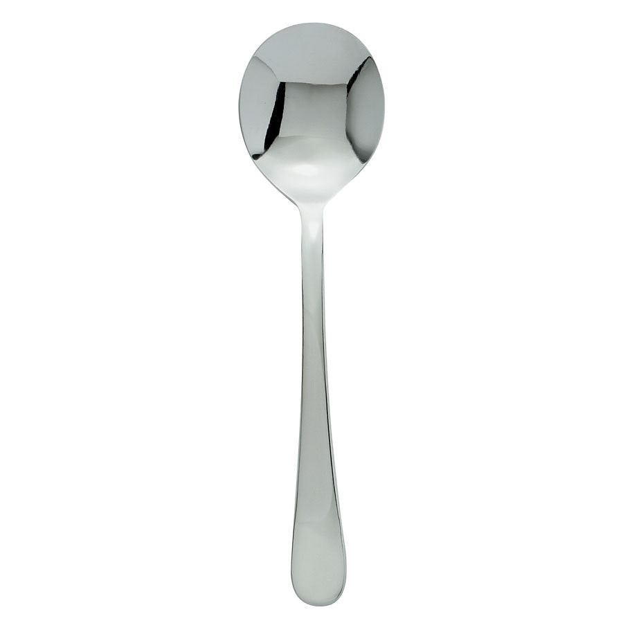 Utopia Windsor 18/10 Stainless Steel Windsor Gourmet Soup Spoons Pack of 12