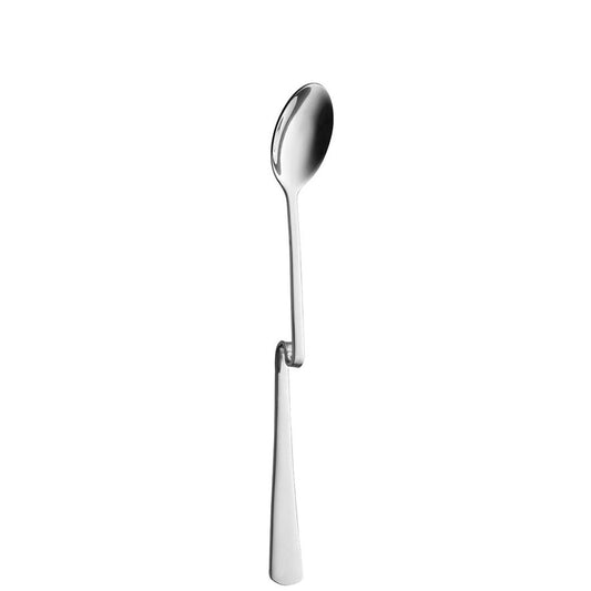 Utopia Cranked Latte Spoons 18/10 Pack of 12