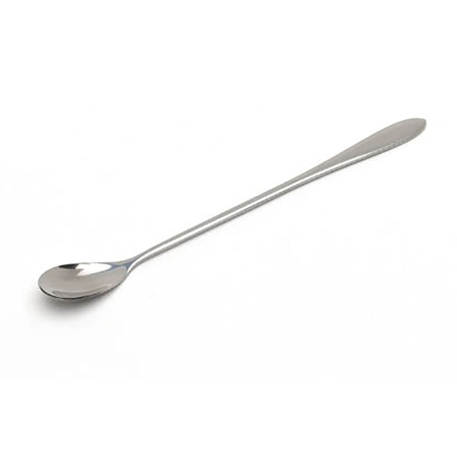 Genware 18/0 Stainless Steel Polished Latte Spoons 7 Inch Pack of 12