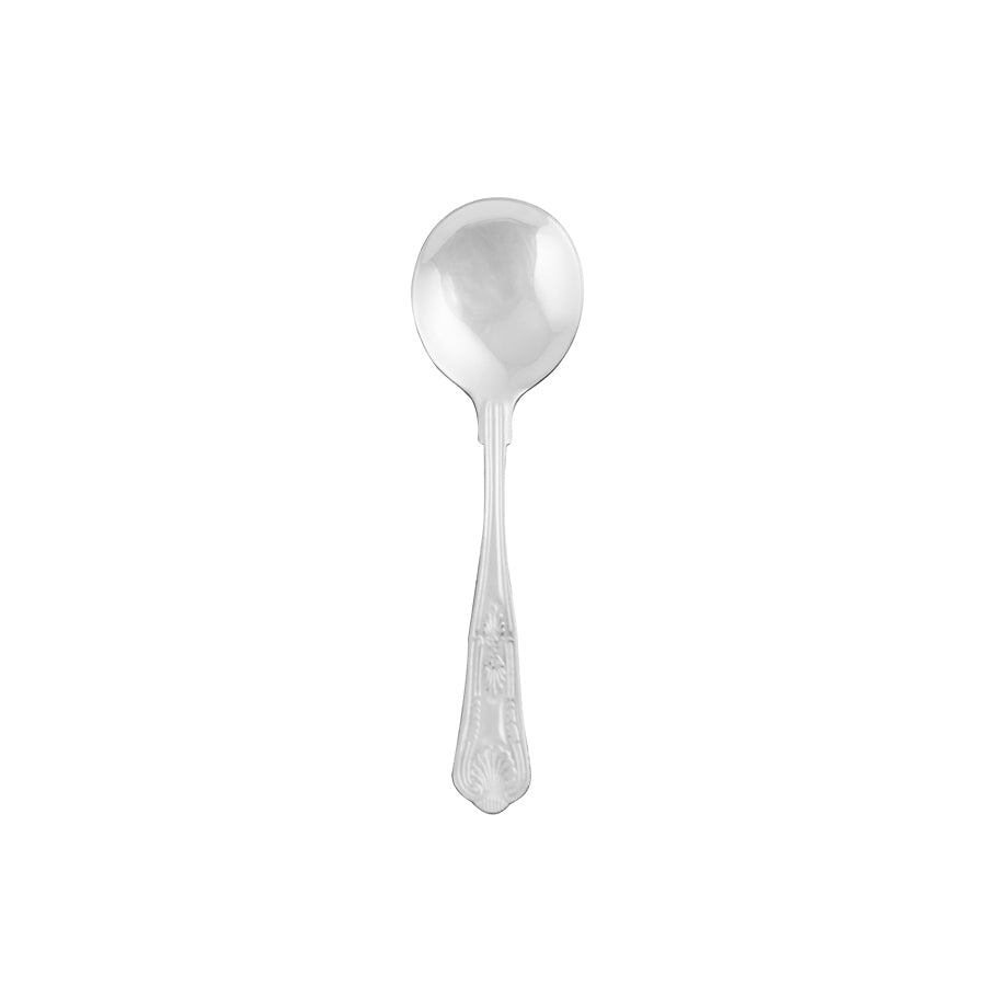 Signature Steel Kings 18/0 Stainless Steel Soup Spoons Pack of 12