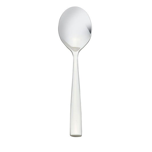 Folio Bryce 18/10 Stainless Steel Bouillion Soup Spoons Pack of 12