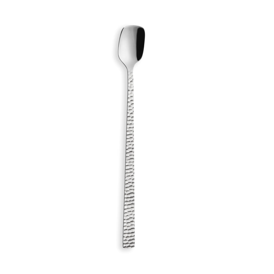 Amefa Hammered 18/0 Stainless Steel Ice TeaSpoons Pack of 12