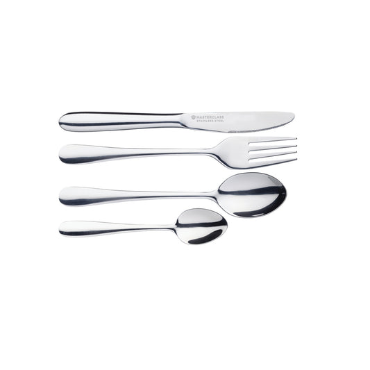 MasterClass 4 Piece Children's Cutlery Set Pack of 4