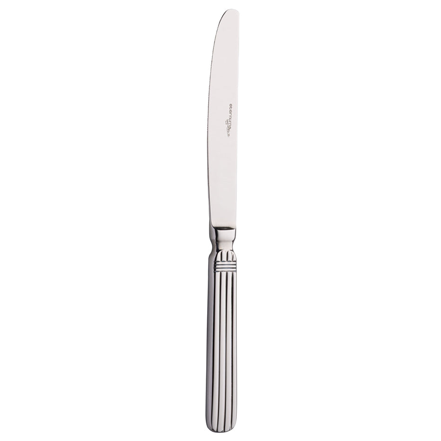 Byblos Ribbed 18/10 Stainless Steel Highly Polished Knife Pack of 12