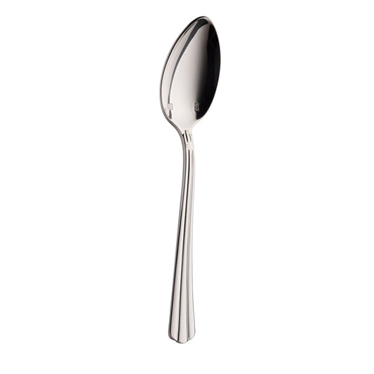 Byblos Ribbed 18/10 Stainless Steel Highly Polished TeaSpoons Pack of 12