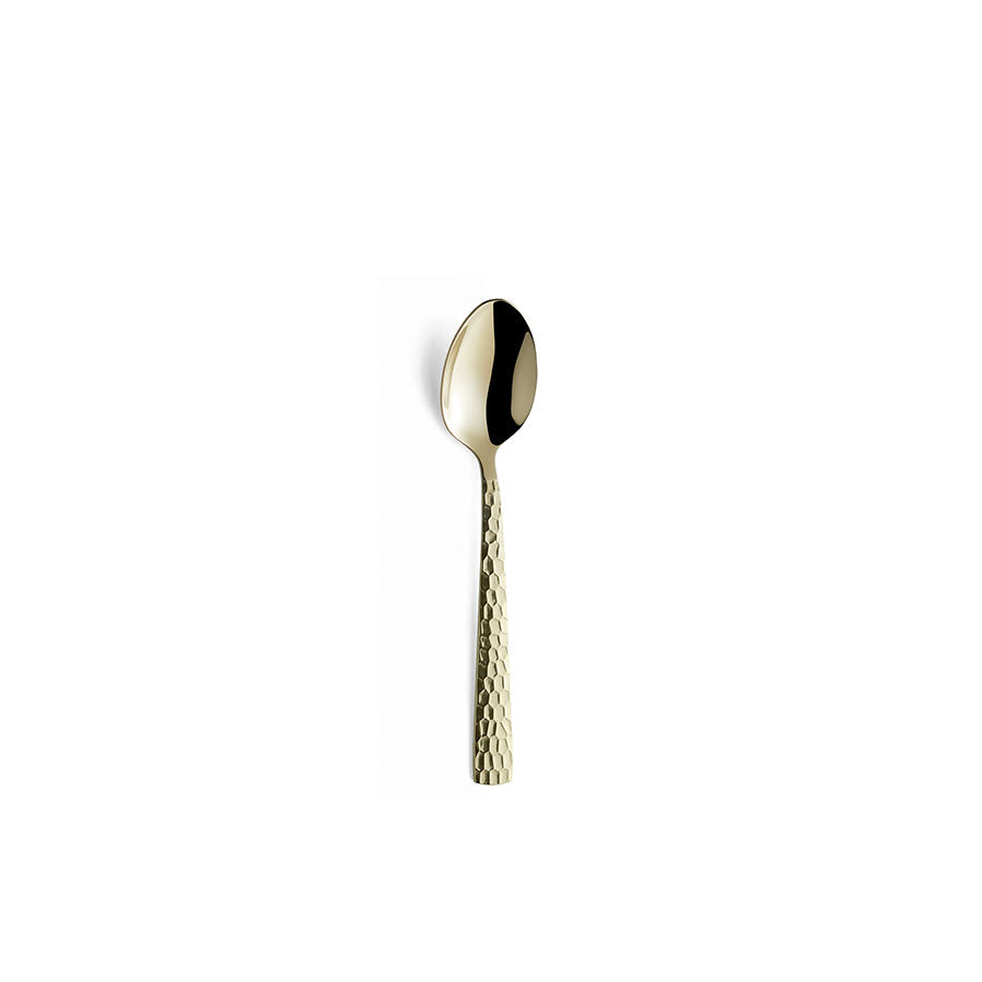 Amefa Felicity 18/0 Stainless Steel Champagne Hammered TeaSpoons Pack of 12