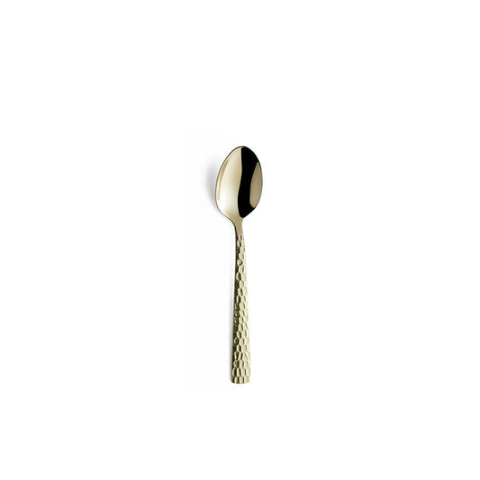 Amefa Felicity 18/0 Stainless Steel Champagne Hammered TeaSpoons Pack of 12