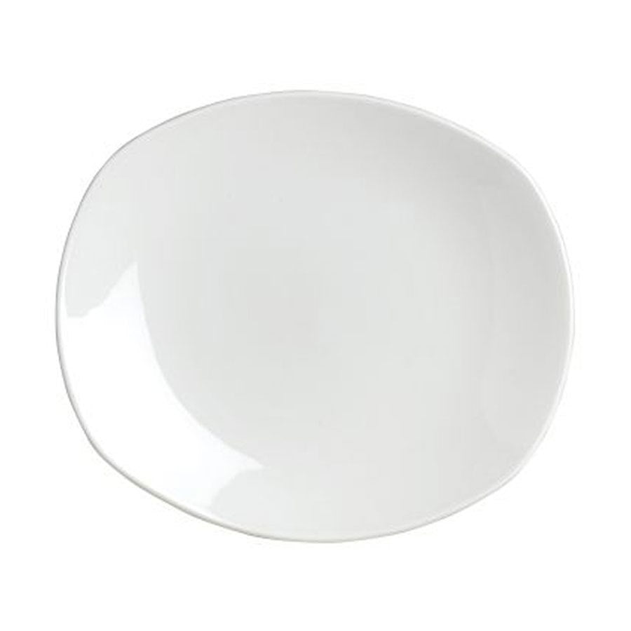 Steelite Taste Vitrified Porcelain White Round Plate 25.5cm Pack of 24