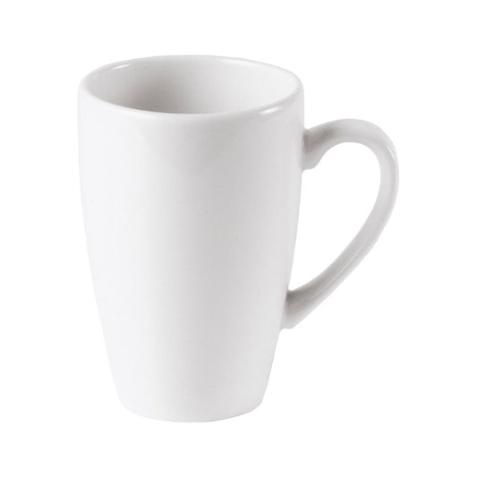 Steelite Simplicity Vitrified Porcelain White Quench Mug 8.5cl Pack of 12