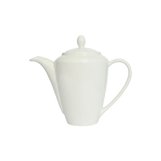 Steelite Simplicity Vitrified Porcelain White Harmony Coffee Pot 85.25cl Pack of 6