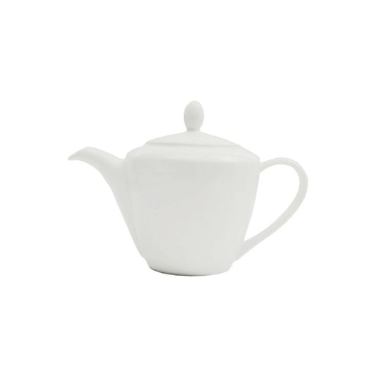 Steelite Simplicity Vitrified Porcelain White Harmony Teapot 85.25cl Pack of 6