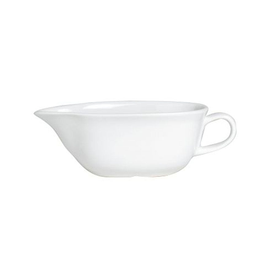 Steelite Simplicity Vitrified Porcelain White Harmony Sauce Boat 37cl Pack of 6