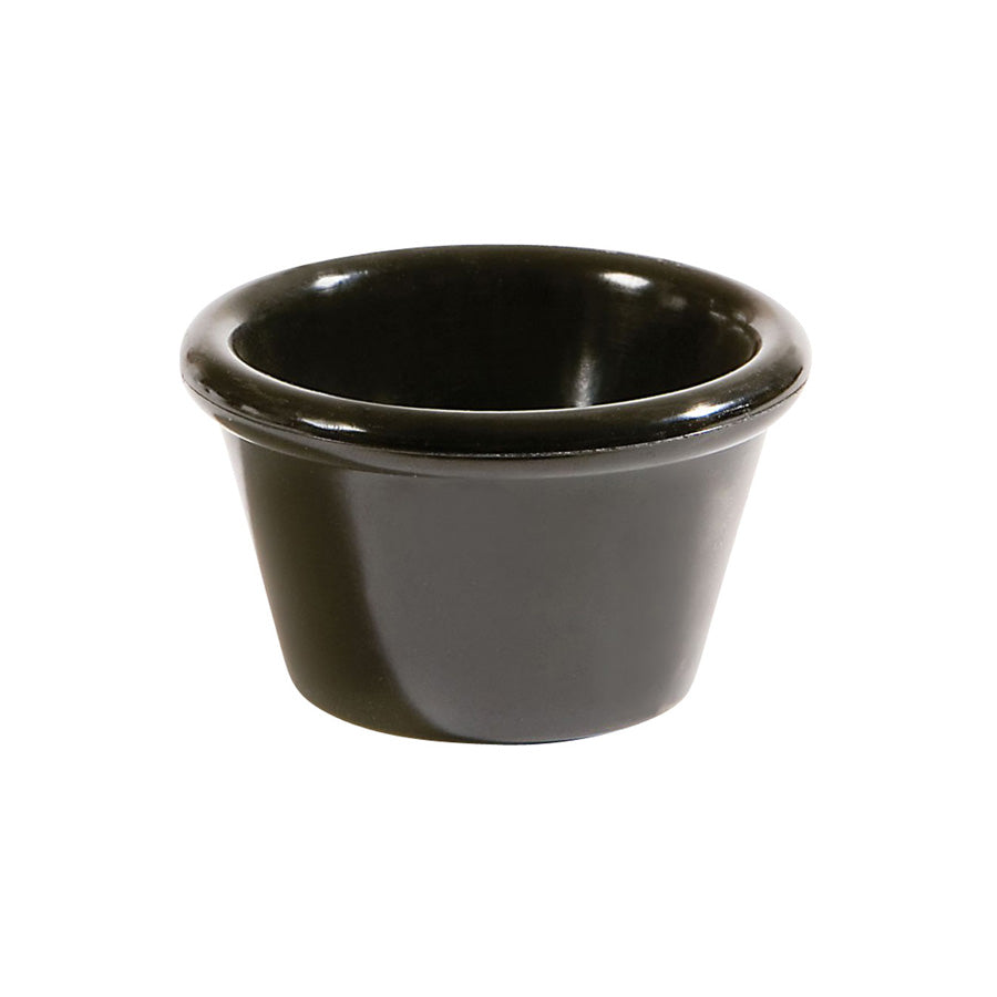 Mirage Piccolo Melamine Black Round Ramekin 7cm 2oz