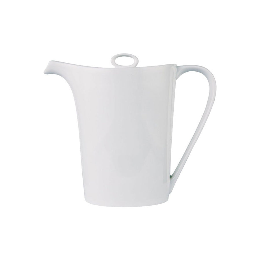 Churchill Ambience Alchemy Fine China White Oval Coffee Pot 51.1cl Pack of 6