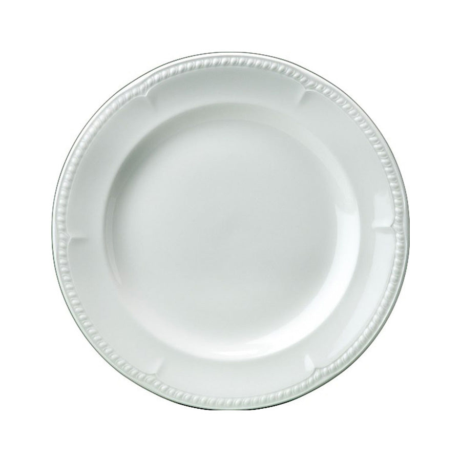 Churchill Buckingham Vitrified Porcelain White Round Plate 28cm 11 Inch Pack of 12