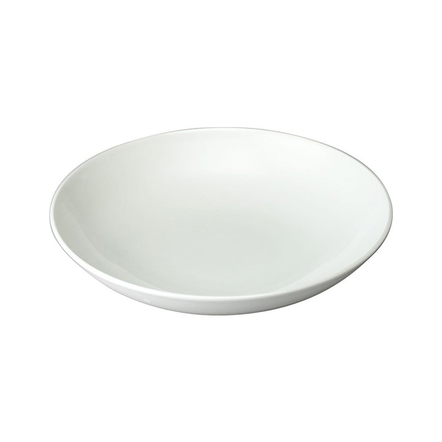 Churchill Evolve Vitrified Porcelain White Round Coupe Pasta Bowl 24.8x3.6cm 113.6cl 40oz Pack of 12