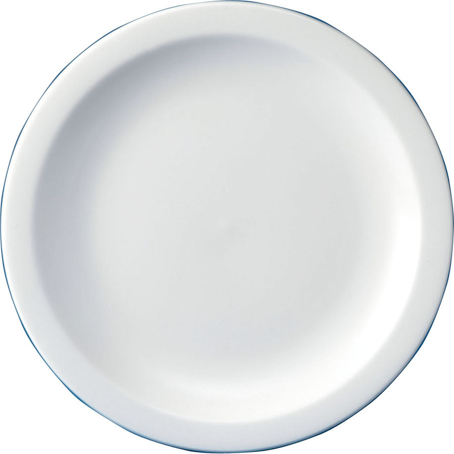 Churchill Nova Vitrified Porcelain White Round Plate 25.5cm Pack of 24