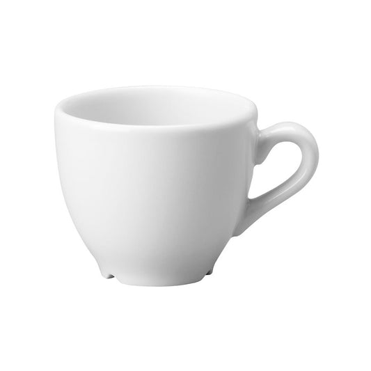 Churchill Café Vitrified Porcelain White Espresso Cup 10cl 3.5oz Pack of 24