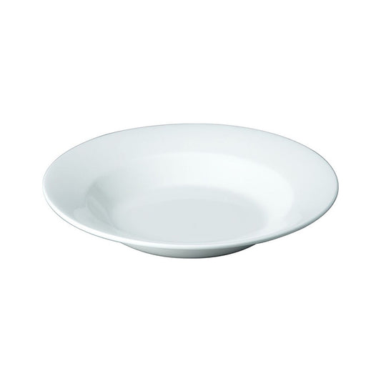 Churchill Classic Vitrified Porcelain White Round Pasta/Soup Bowl 30cm 71cl 25oz Pack of 12