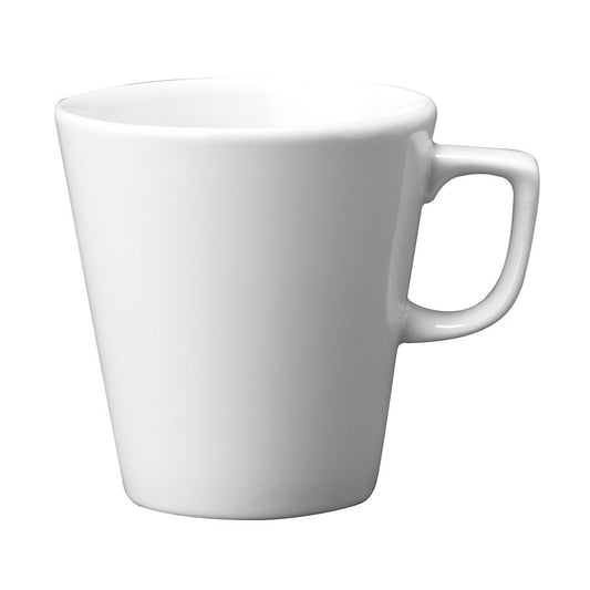 Churchill Beverage Collection Vitrified Porcelain White Café Latte Mug 44cl 16oz Pack of 6