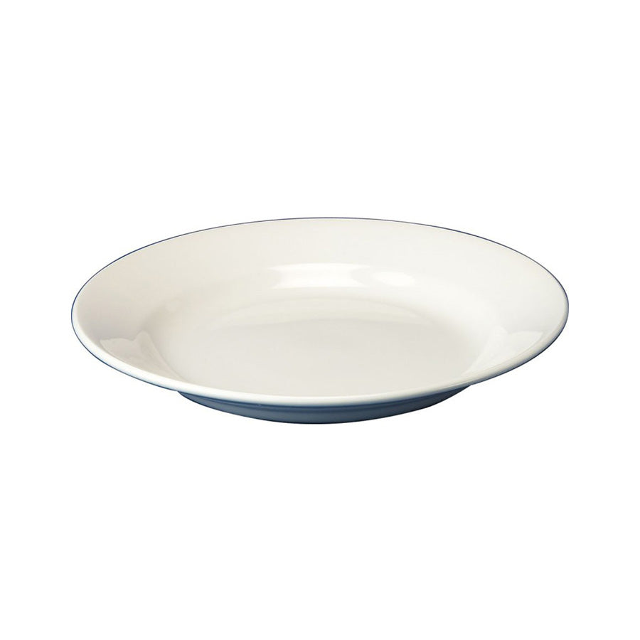 Churchill Mediterranean Vitrified Porcelain White Round Dish 25.6cm Pack of 12