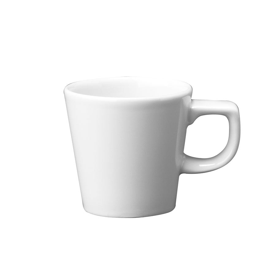 Churchill Beverage Collection Vitrified Porcelain White Latte Café Cup 22.4cl 8oz Pack of 24