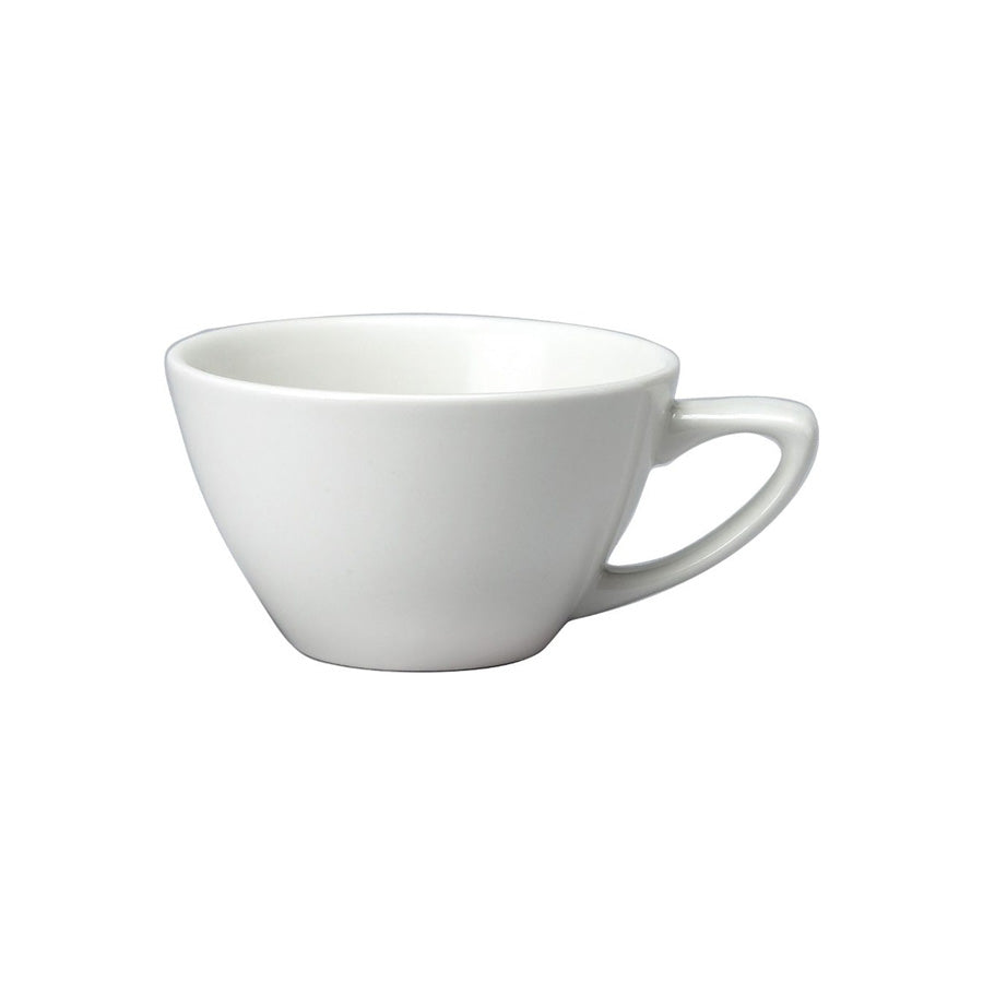 Churchill Ultimo Vitrified Porcelain White Cappuccino Cup 18.4cl 6.5oz Pack of 24