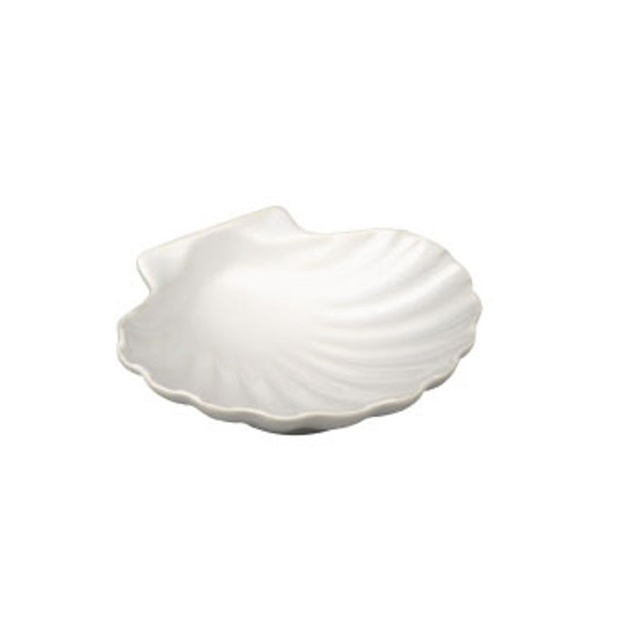 Revol French Classics Porcelain White Scallop Shell Dish 13x4cm 10cl Pack of 6