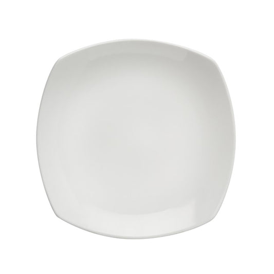 Elia Orientix Bone China White Kakuzara Square Plate 28.5cm Pack of 4