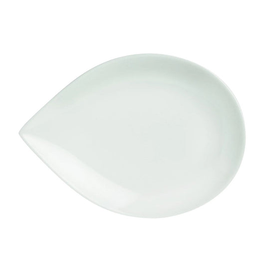 Elia Orientix Bone China White Dew Drop Plate 33cm Pack of 4