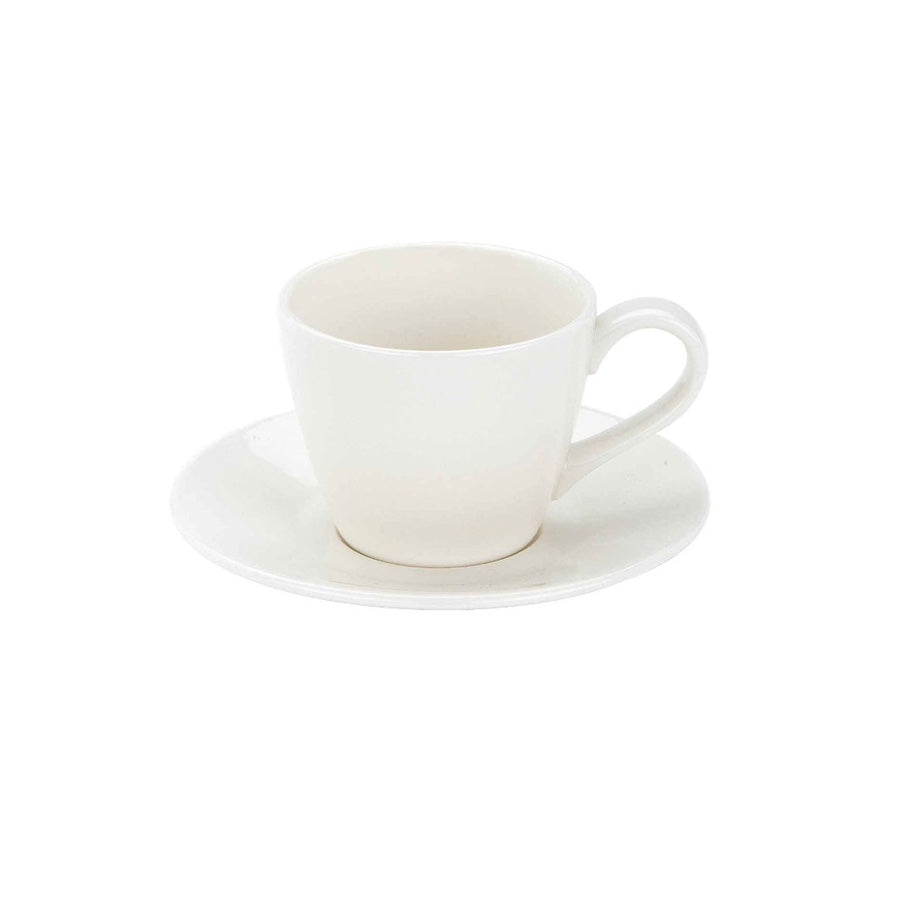 Elia Orientix Bone China White Espresso Cup 10cl Pack of 6