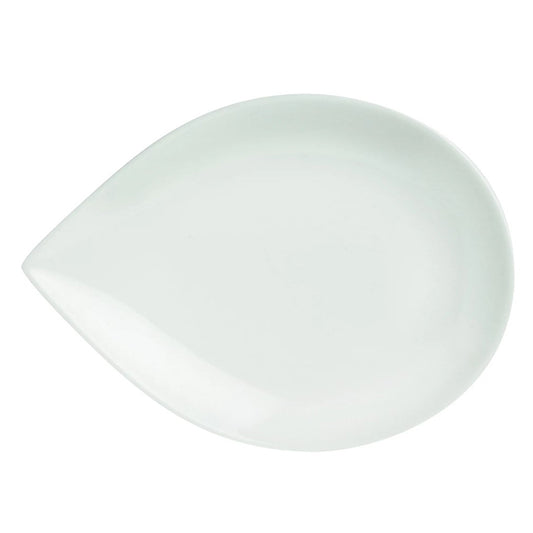 Elia Orientix Bone China White Dew Drop Plate 20cm Pack of 4