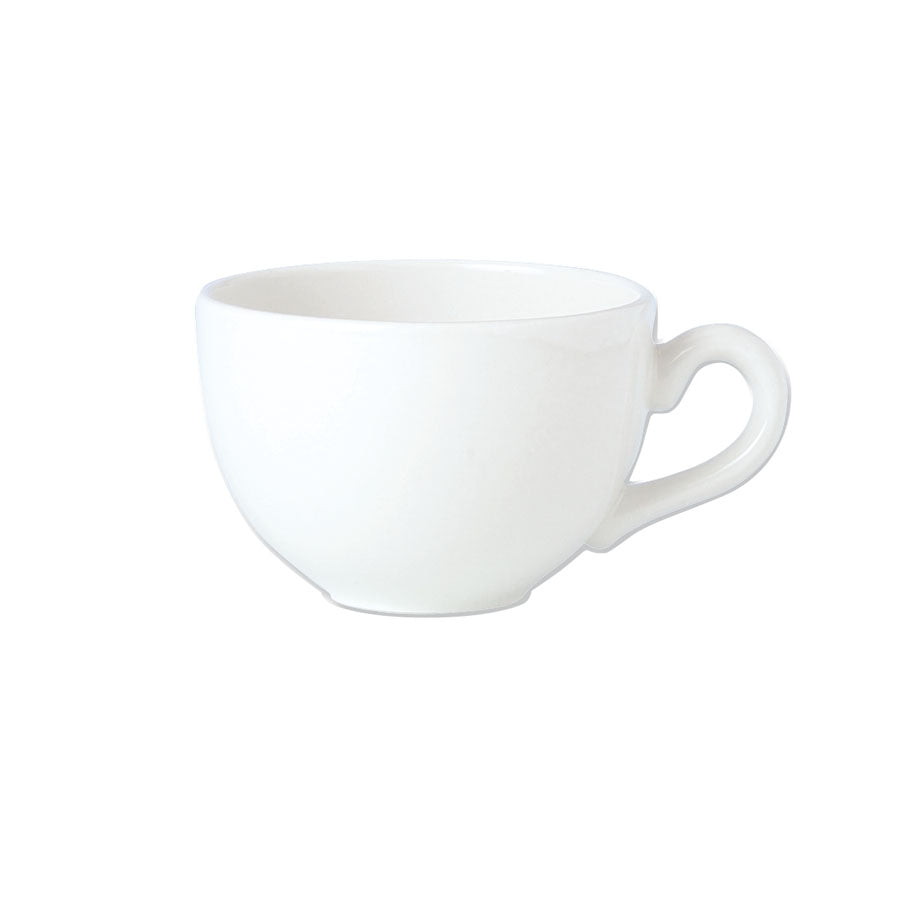 Steelite Simplicity Vitrified Porcelain White Empire Low Cup 22.75cl Pack of 36