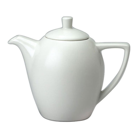 Churchill Ultimo Vitrified Porcelain White Beverage Pot 42.6cl 15oz Pack of 4