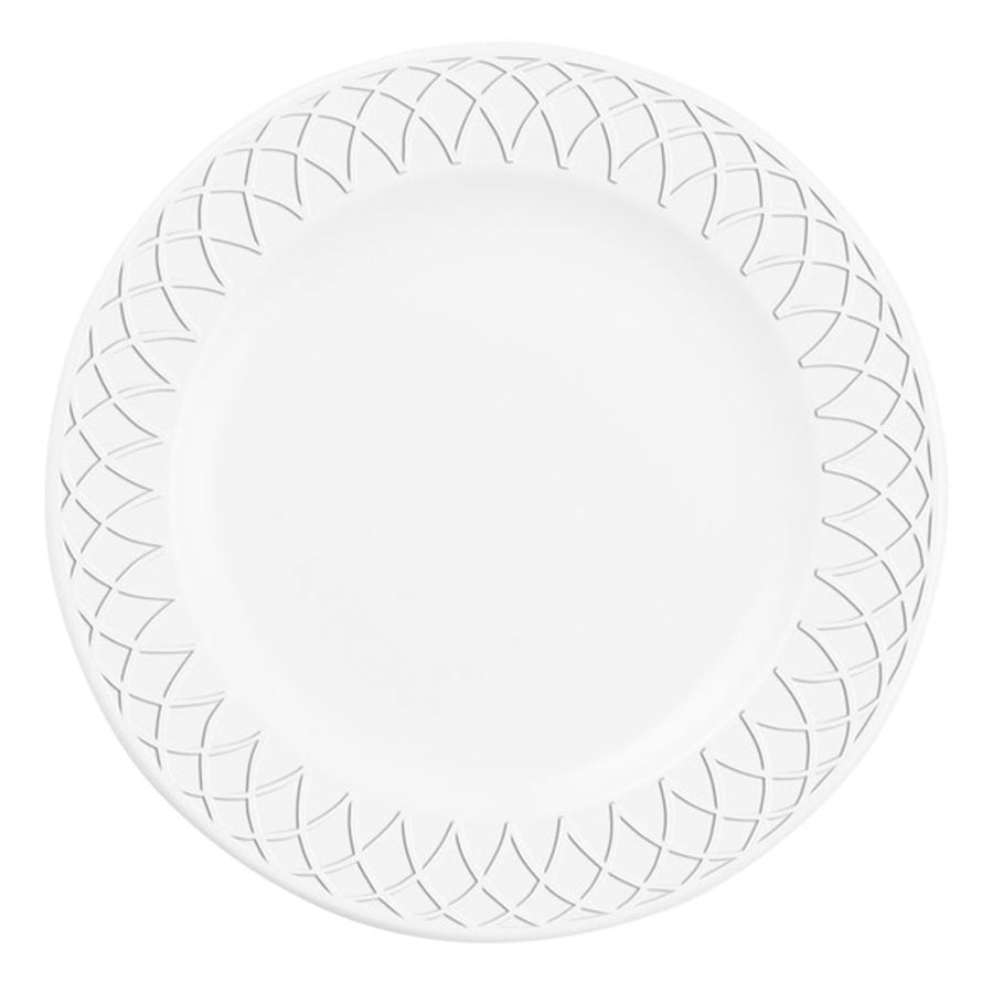 Churchill Alchemy Jardin Fine China White Round Plate 16.2cm Pack of 12