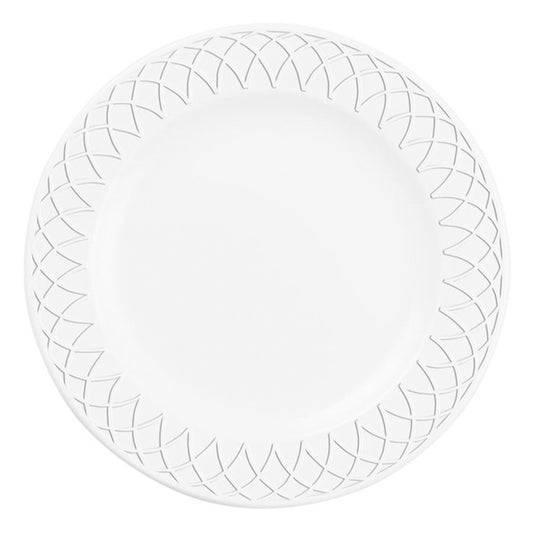 Churchill Alchemy Jardin Fine China White Round Plate 23cm Pack of 12