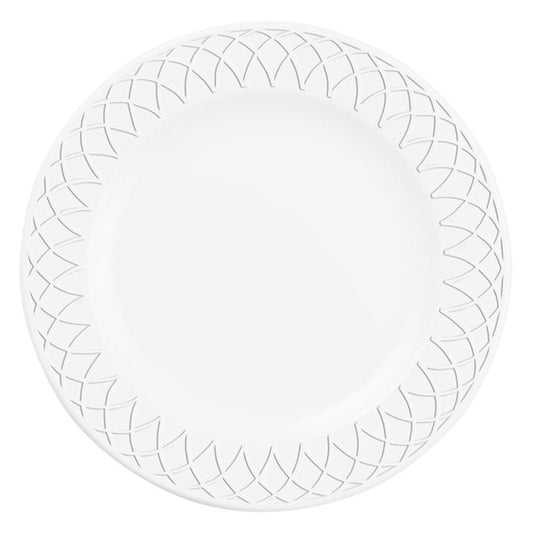 Churchill Alchemy Jardin Fine China White Round Plate 25.4cm Pack of 12