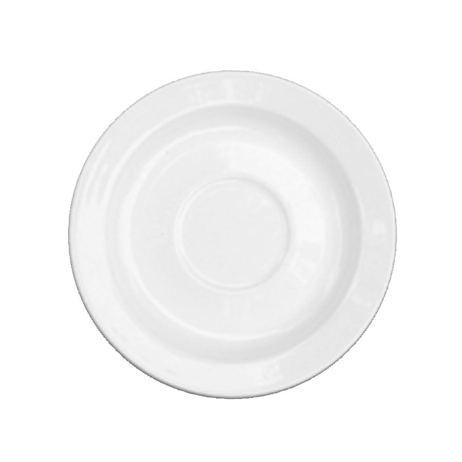 Churchill Alchemy White Fine China Round Saucer 6 Inch Pack of 24