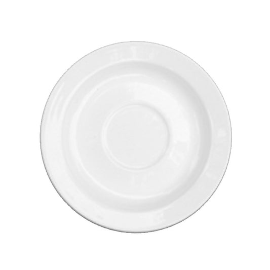 Churchill Alchemy White Fine China Round Saucer 6 Inch Pack of 24