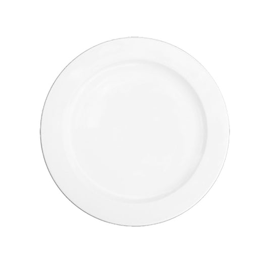 Churchill Alchemy White Fine China Round Plate 23cm 9 Inch Pack of 12